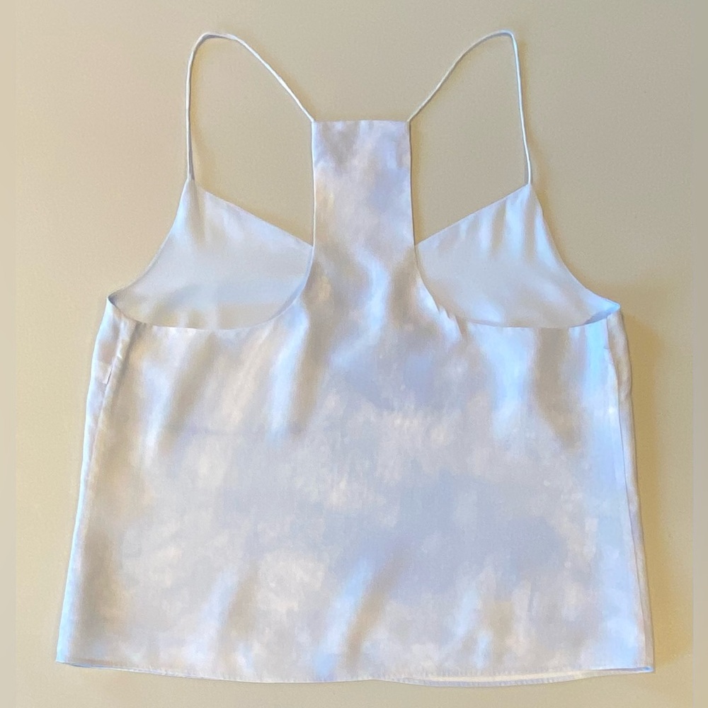 NAADAM Women's Washed Silk Camisole, Sky Blue, size XS - Picture 2 of 9